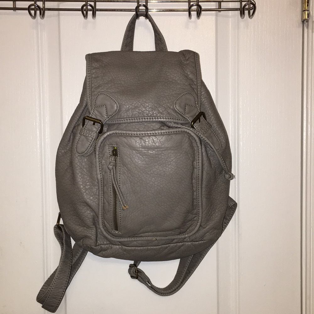 Arizona grey flap backpack
